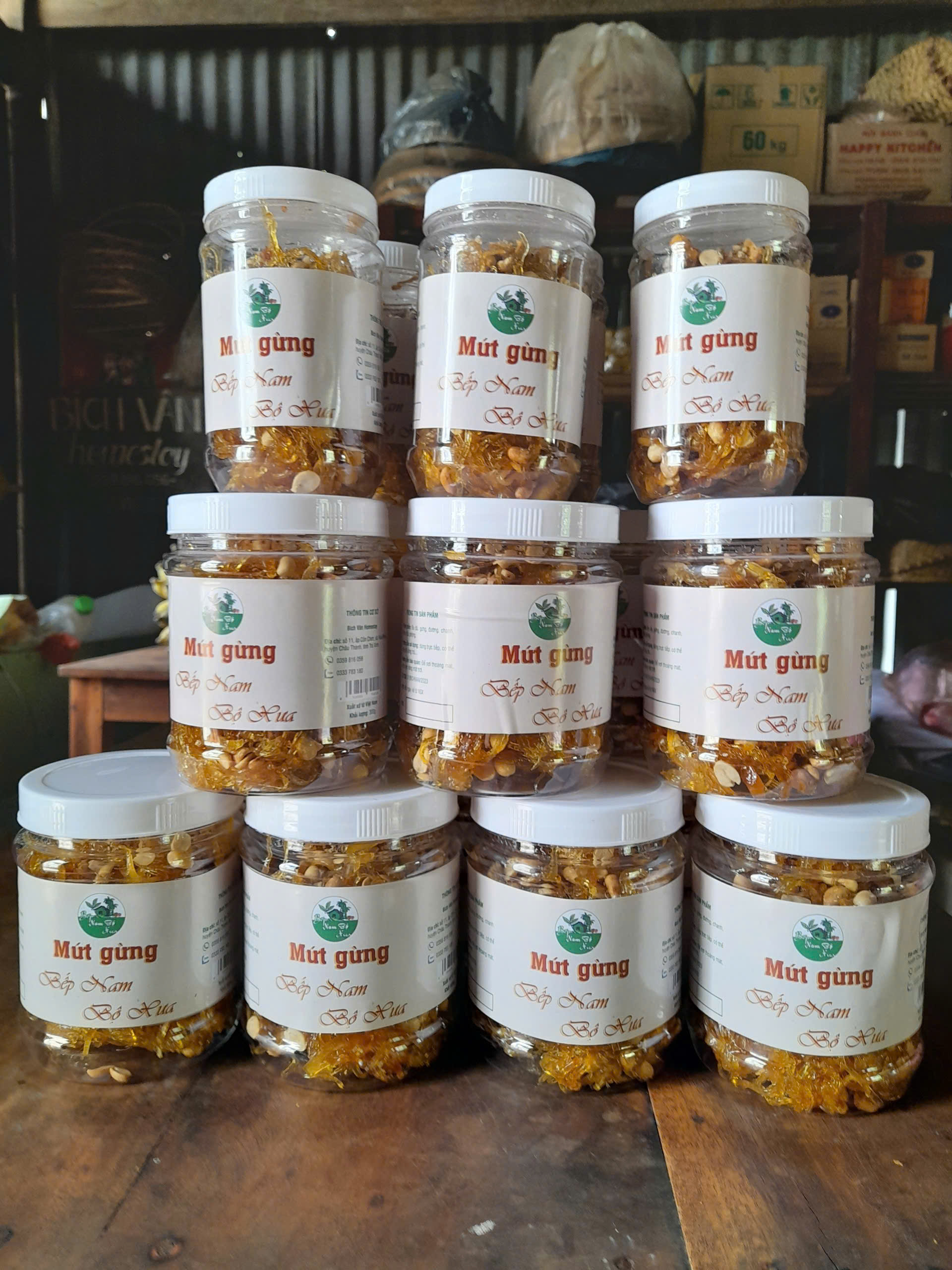 Mứt gừng Bếp Nam Bộ Xưa
